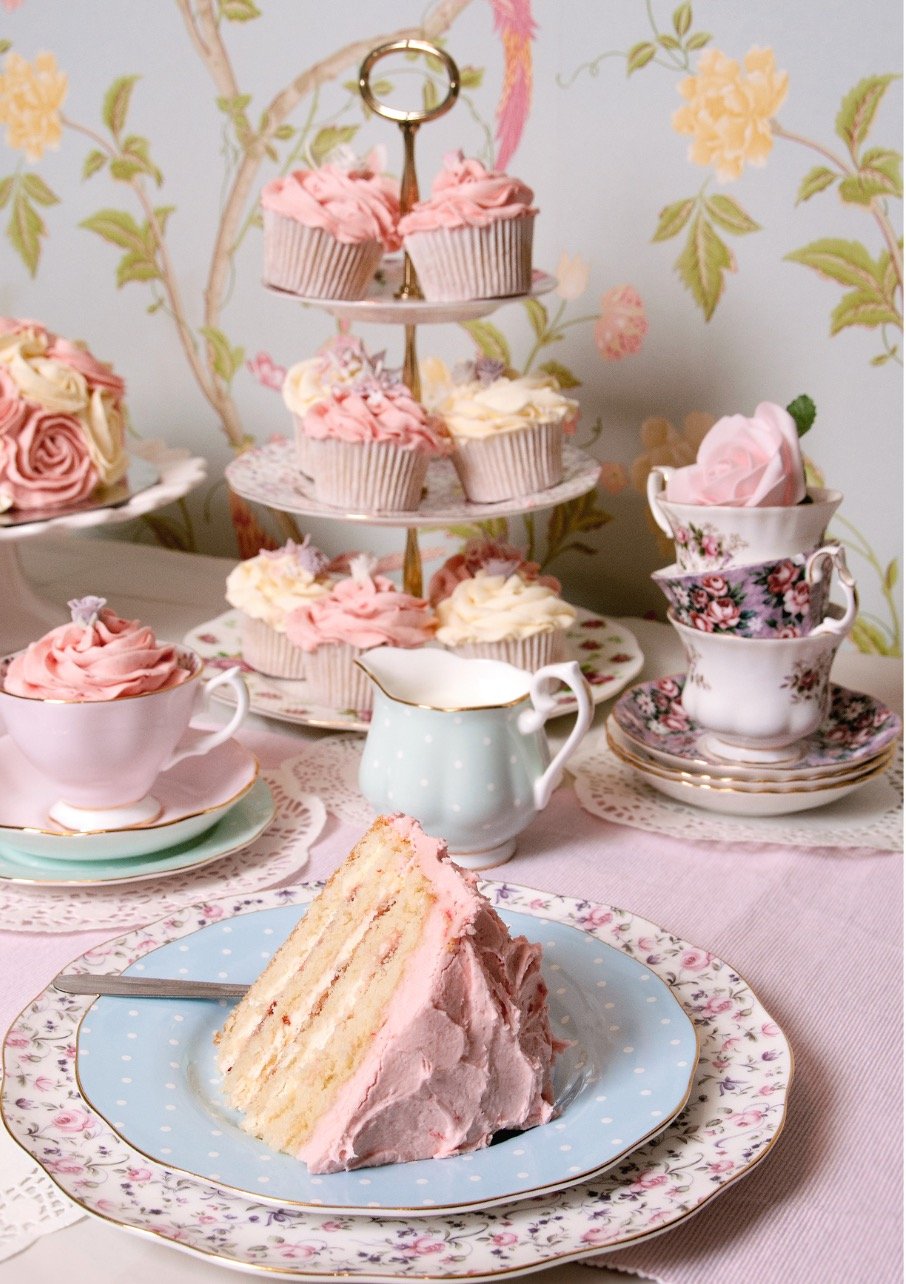 Pink Tea and Cake Sharing Party at Paradise Meadows, Signal